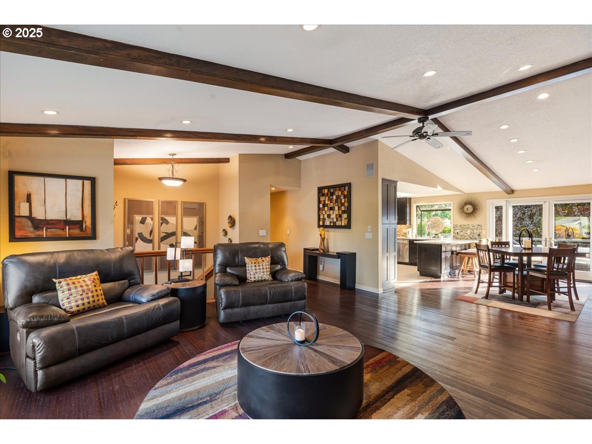 15735 Southwest 88th Avenue Portland, OR 97224 - Photo 8 of 38 a living room with furniture and a wooden floor