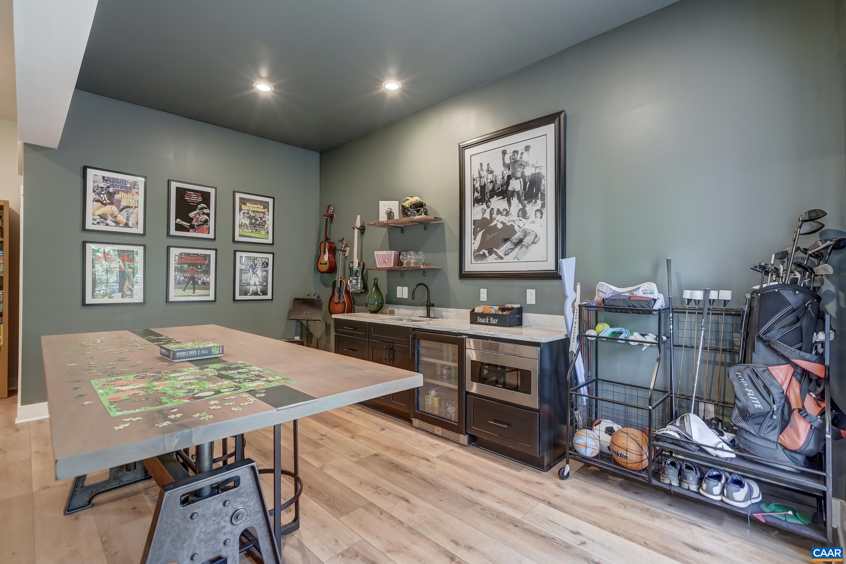 3327 Rowcross Street Crozet, VA 22932 - Photo 44 of 63 Luxury vinyl plank flooring throughout the basement.