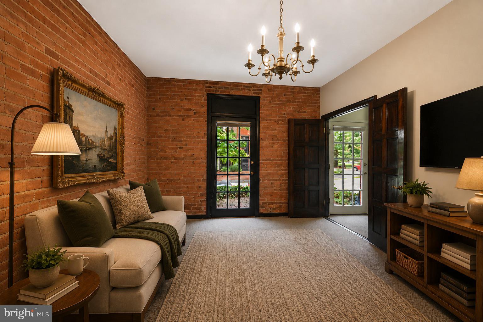 601 E Street Southeast Washington, DC 20003 - Photo 12 of 47 Family Room - Virtually Staged