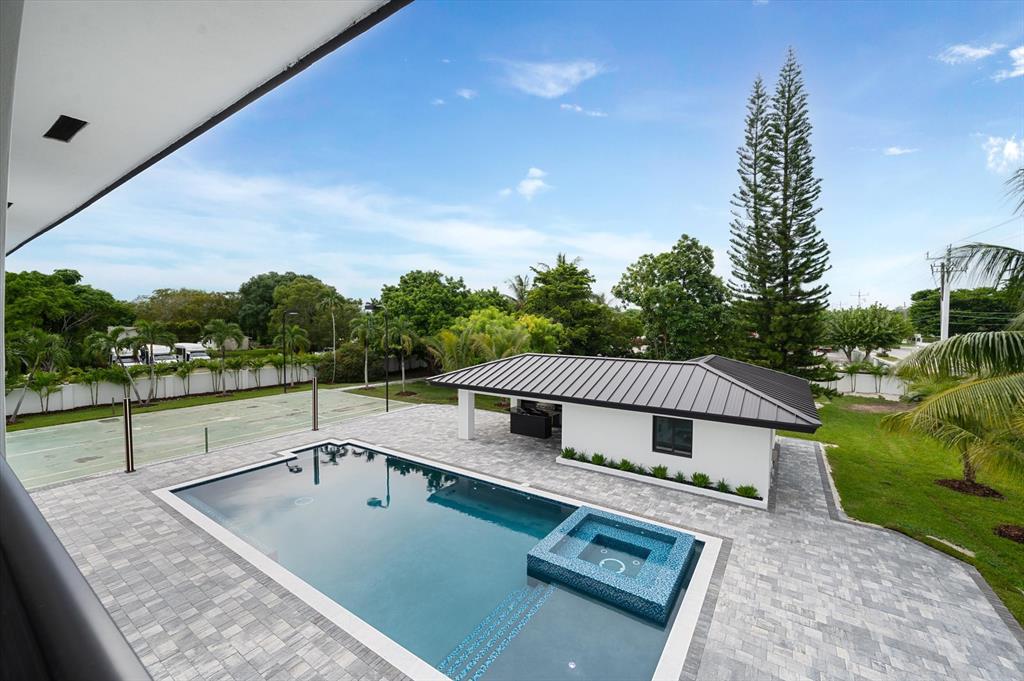 10201 Southwest 64th Street Miami, FL 33173 - Photo 22 of 50 a view of a house with a yard