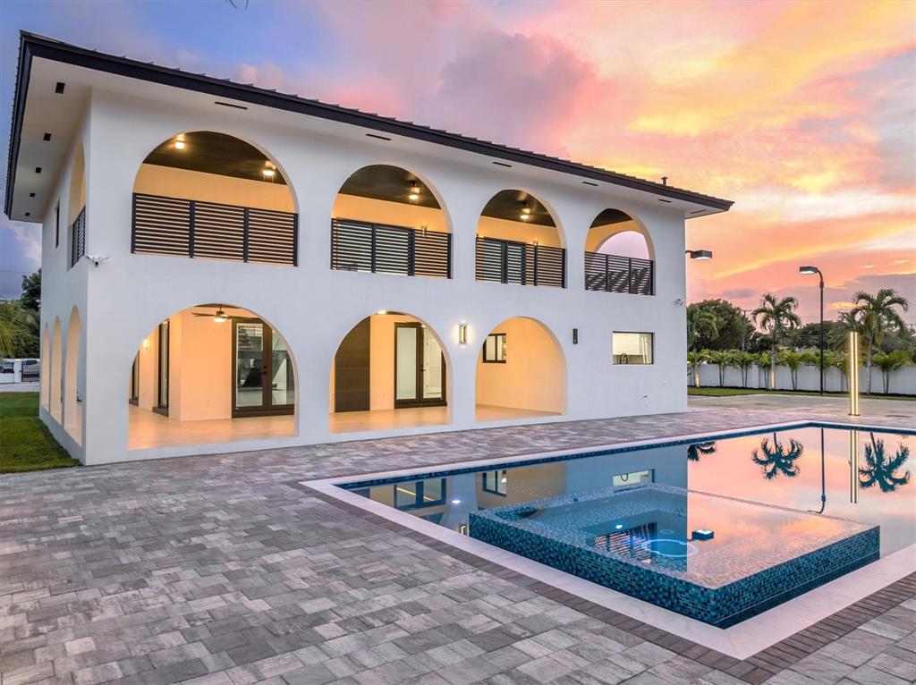 10201 Southwest 64th Street Miami, FL 33173 - Photo 45 of 50 a view of swimming pool with a outdoor seating