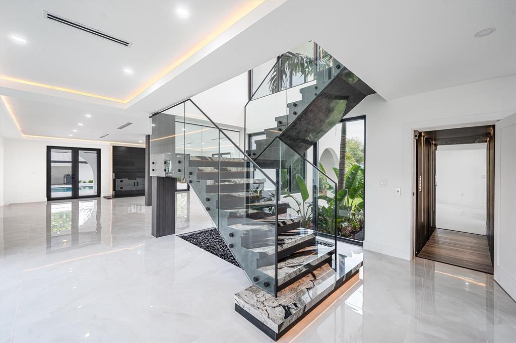 10201 Southwest 64th Street Miami, FL 33173 - Photo 6 of 50 a view of entryway and hall