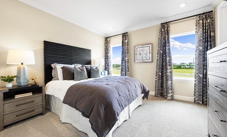 11270 Kingly Lane Odessa, FL 33556 - Photo 10 of 19 a spacious bedroom with a bed and a window