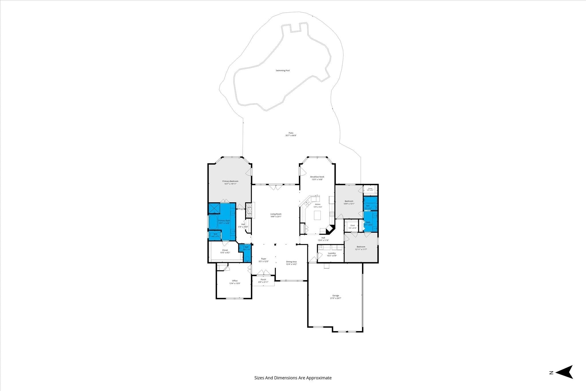24908 Bosbyshell Avenue Daphne, AL 36526 - Photo 49 of 49 Floor plan