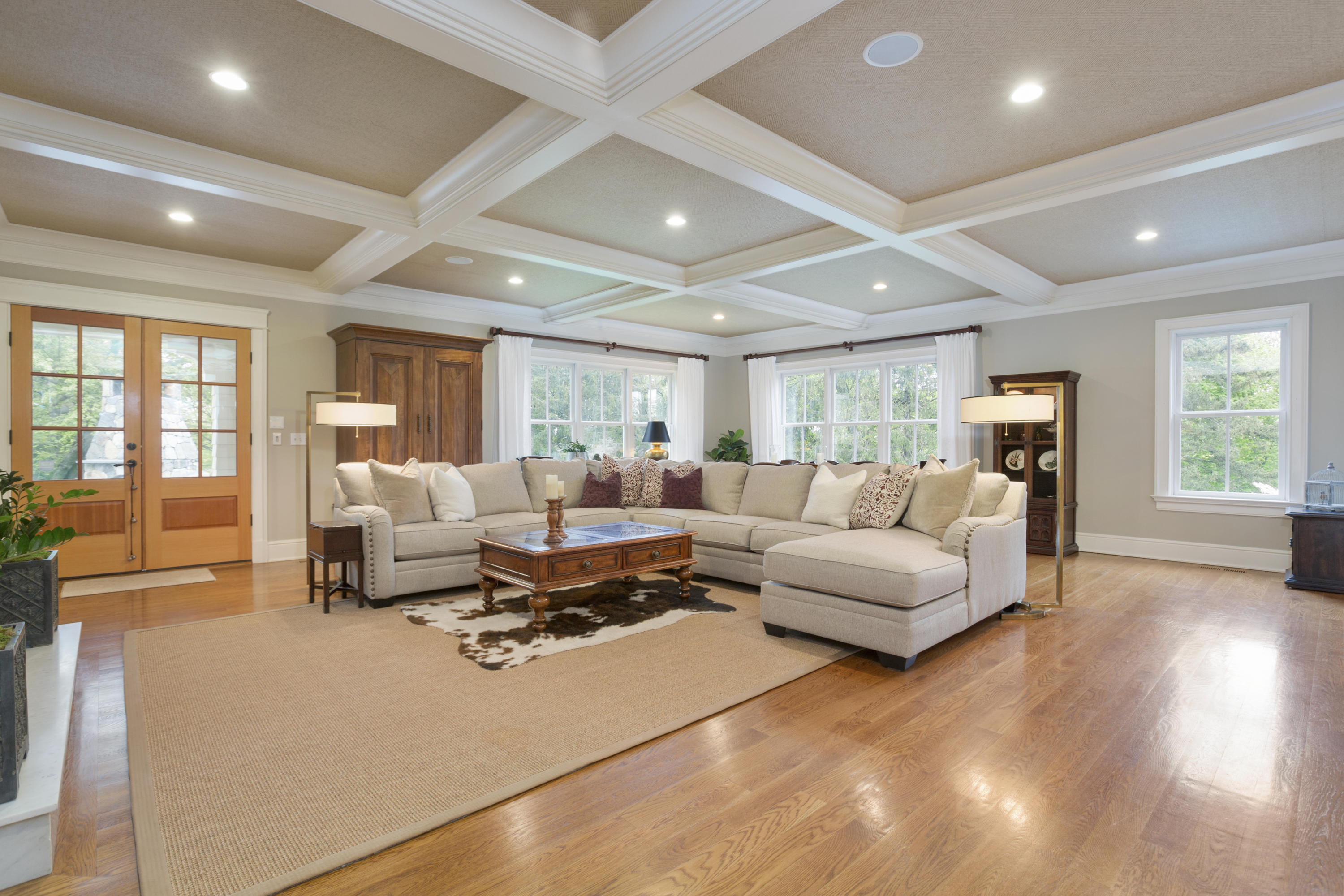 62 Stanton Road Darien, CT 06820 - Photo 13 of 52 a living room with furniture and a large window