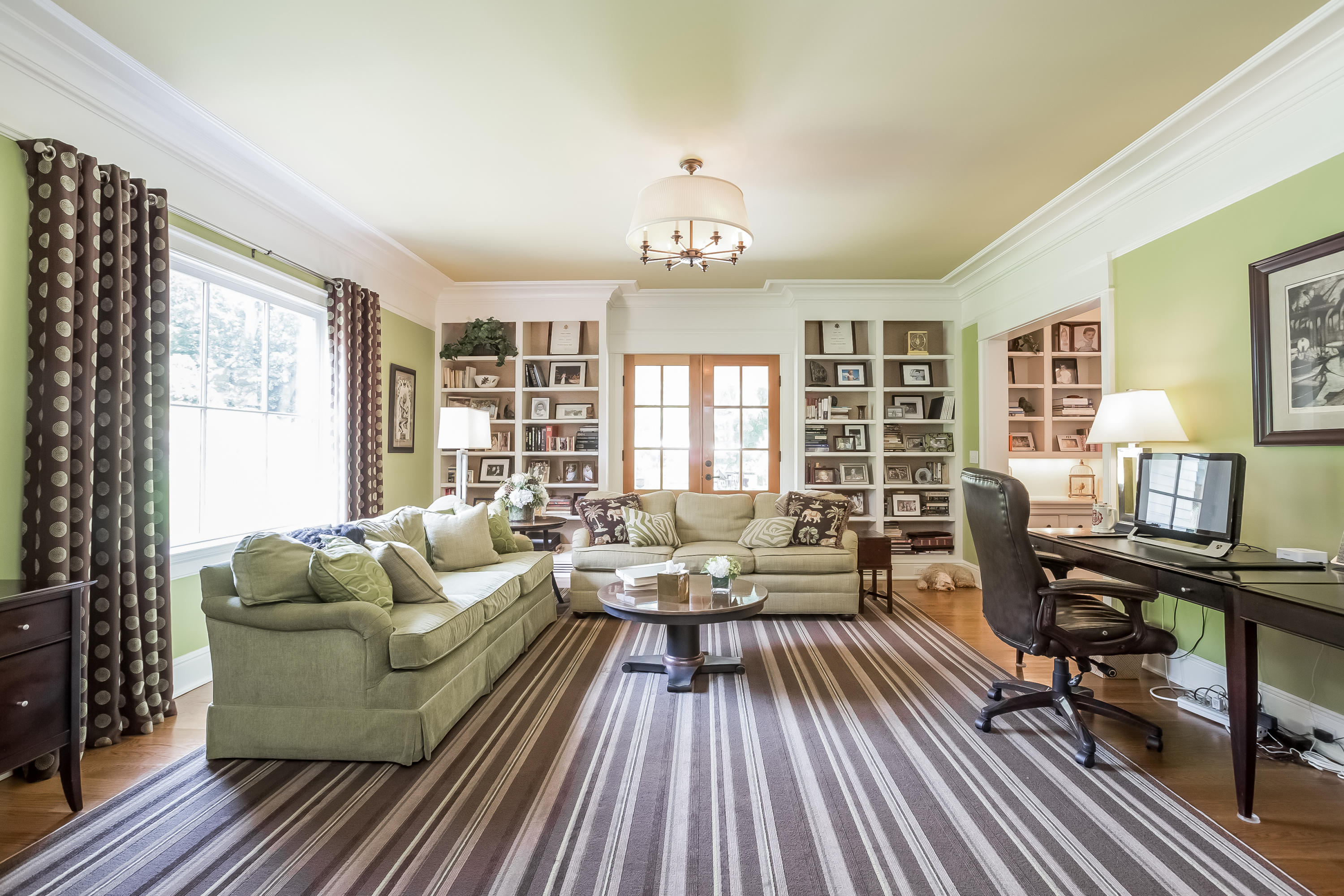 62 Stanton Road Darien, CT 06820 - Photo 21 of 52 a living room with furniture and a wooden floor