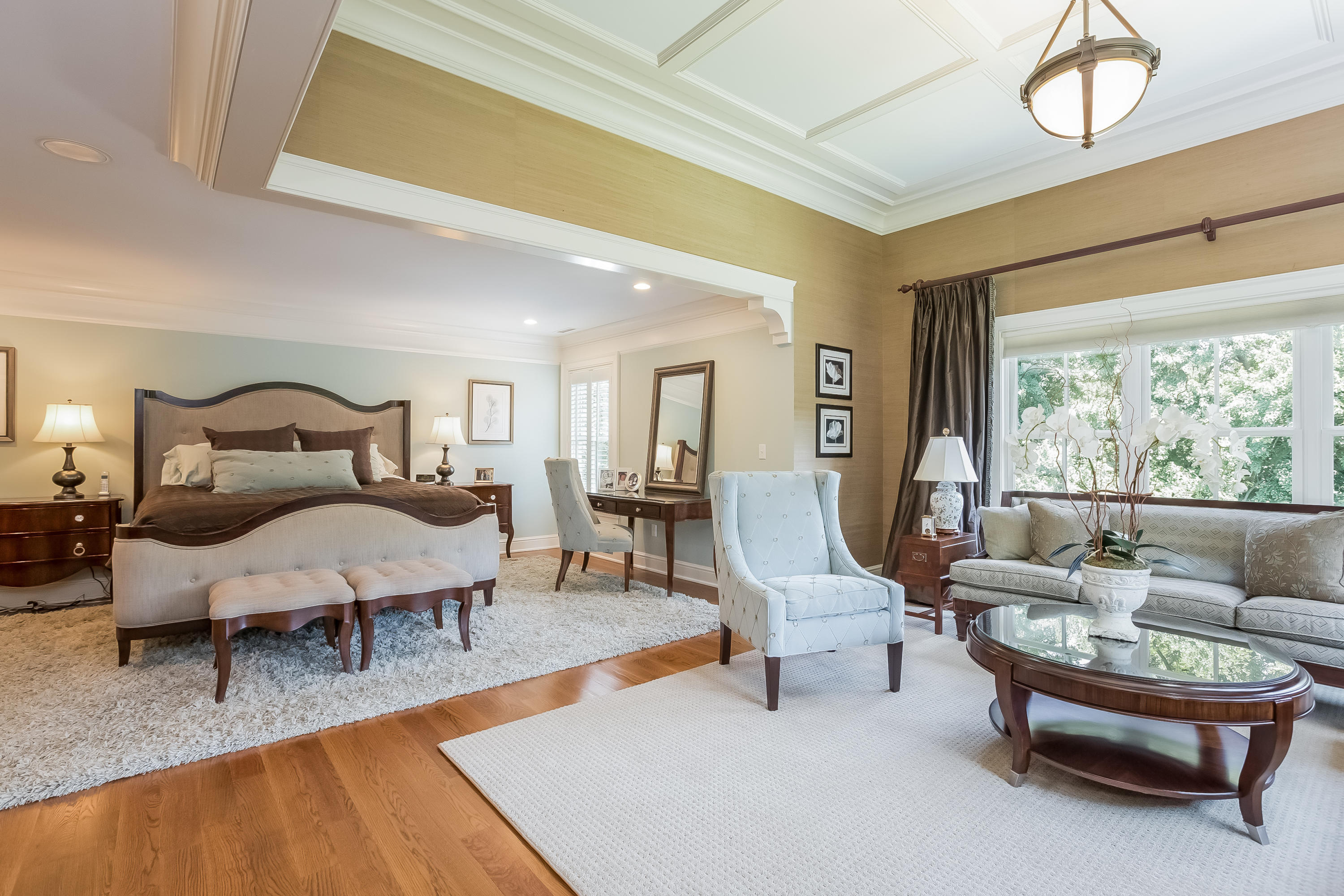62 Stanton Road Darien, CT 06820 - Photo 24 of 52 a living room with furniture and a large window