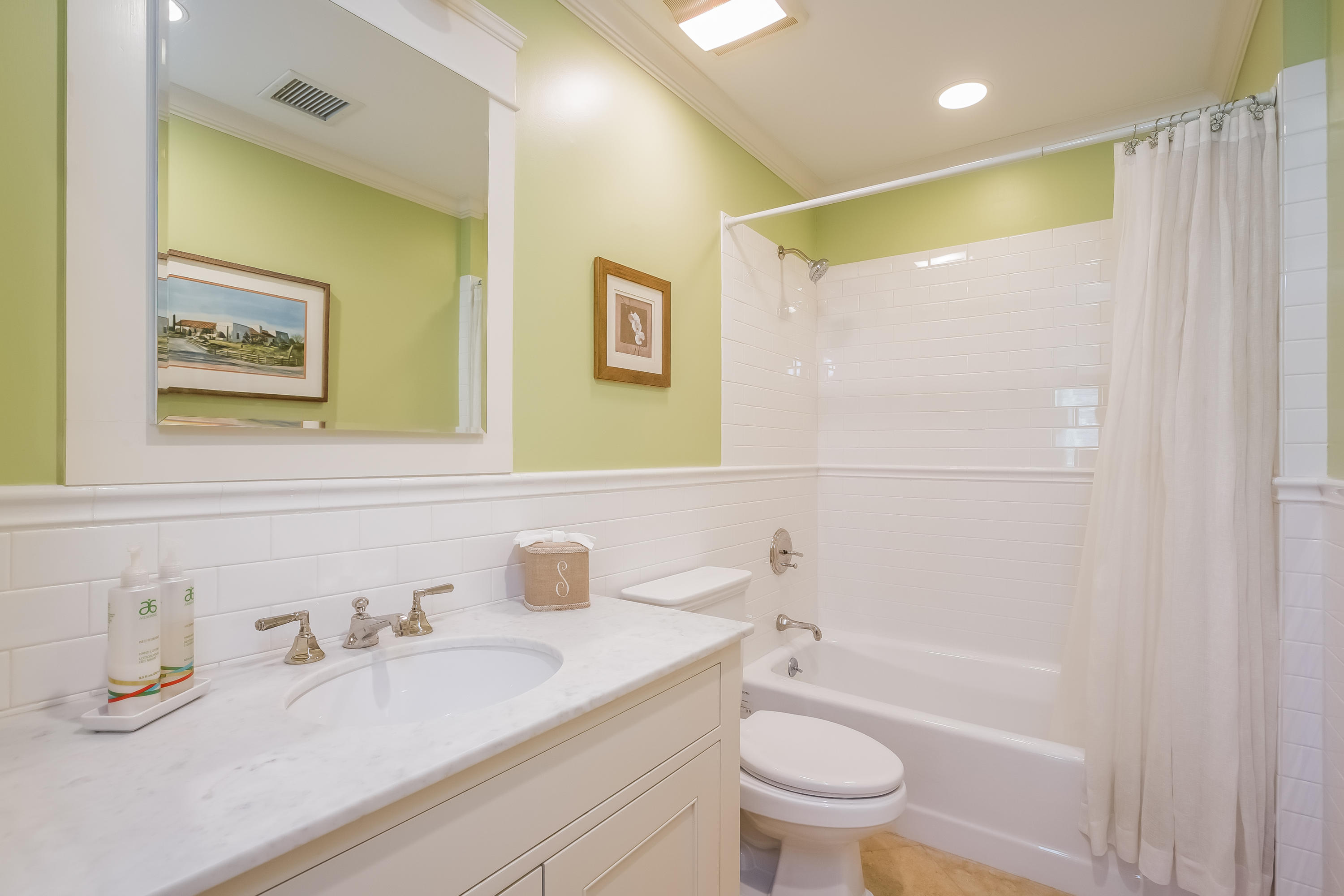 62 Stanton Road Darien, CT 06820 - Photo 30 of 52 a bathroom with a granite countertop sink a toilet and shower