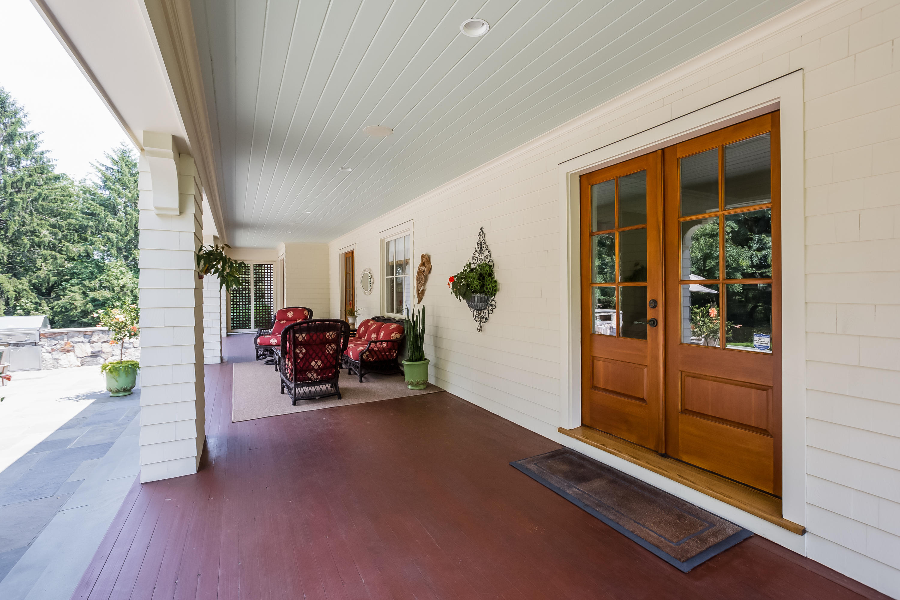 62 Stanton Road Darien, CT 06820 - Photo 38 of 52 a view of livingroom with furniture and to ceiling window