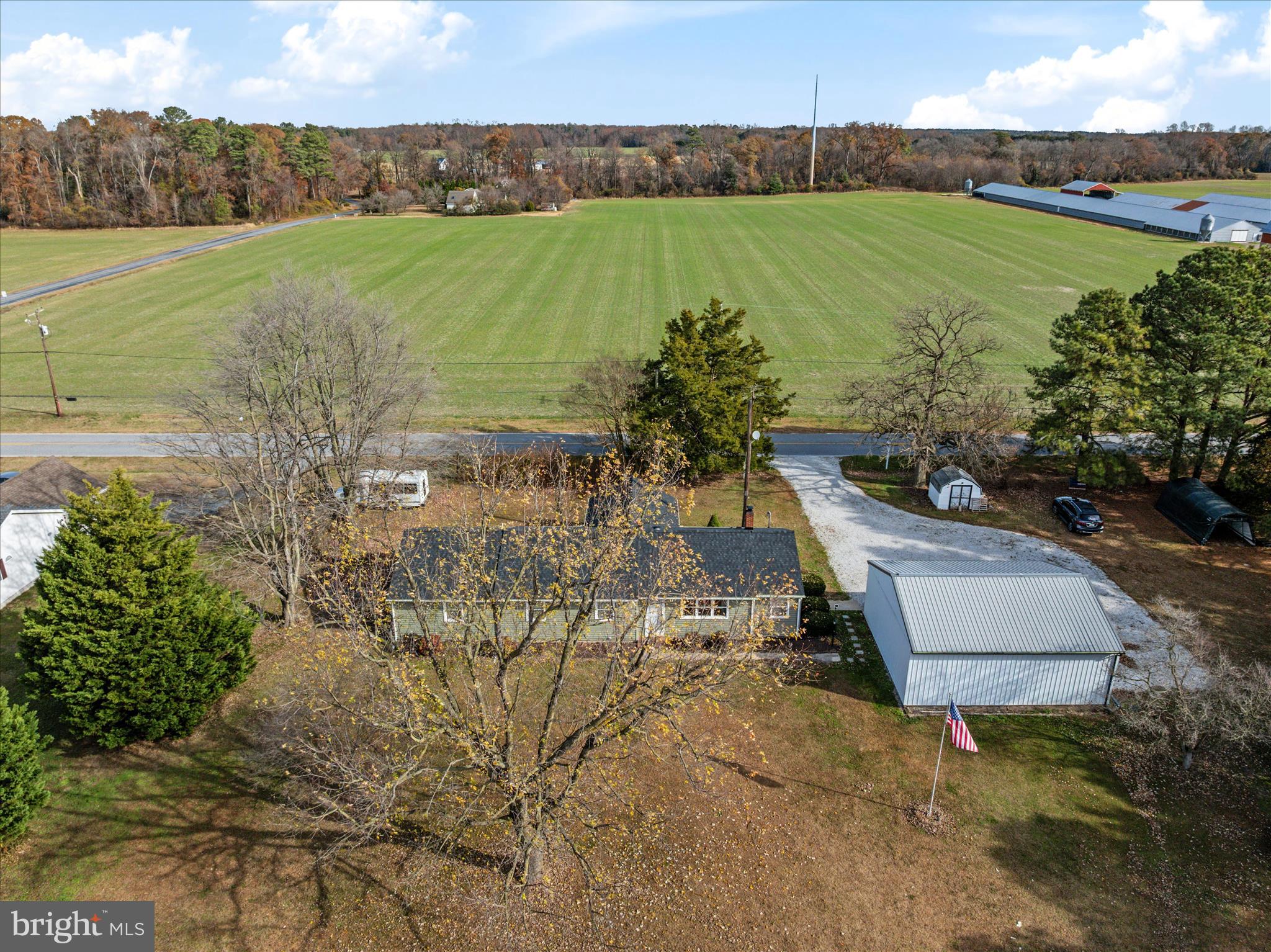 4305 Langrell Road Preston, MD 21655 - Photo 24 of 36 a view of a field with an ocean
