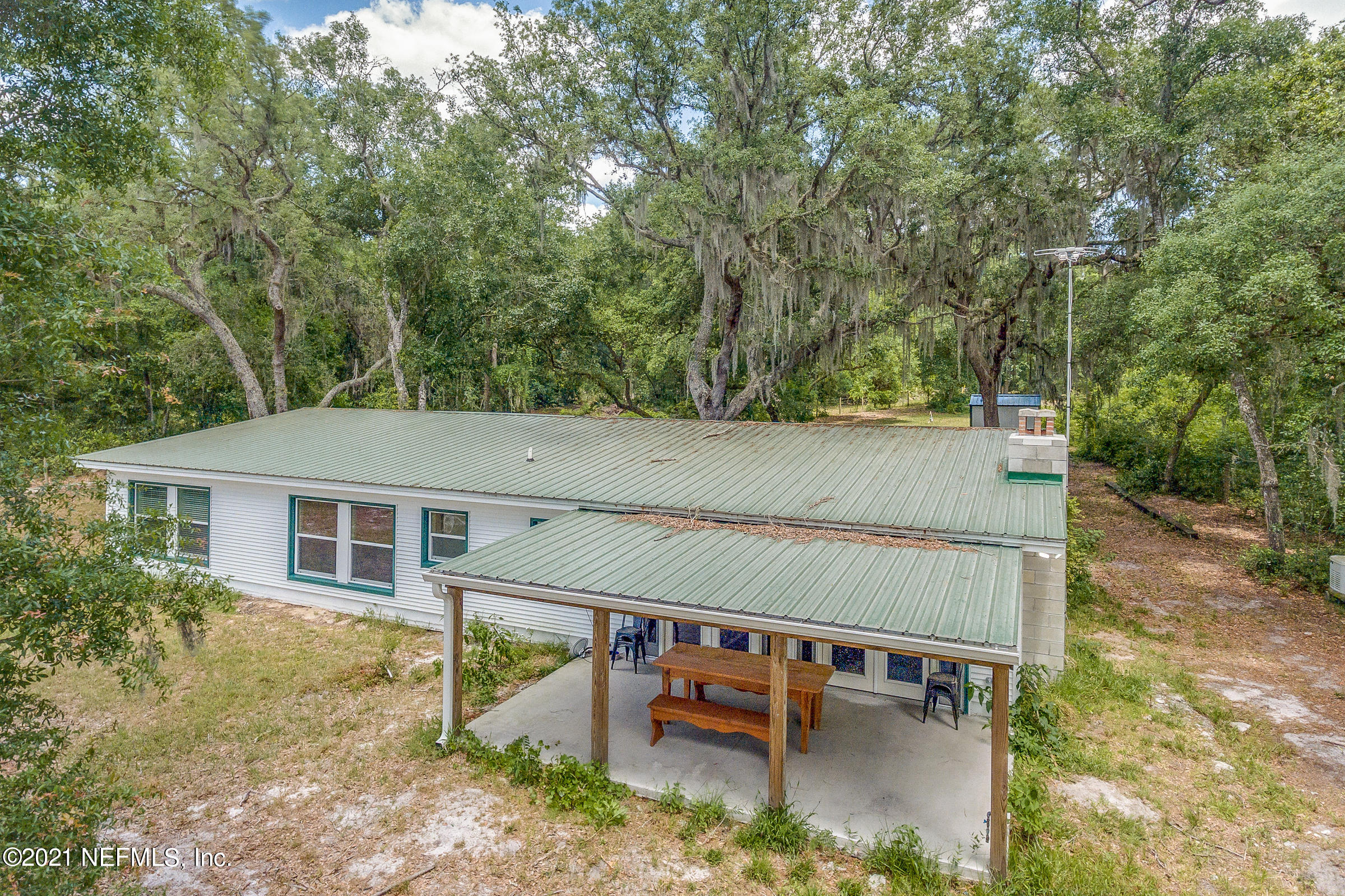 7130 Pinon Road Keystone Heights, FL 32656 - Photo 25 of 34 25-Areial-Back-View-Of-Home