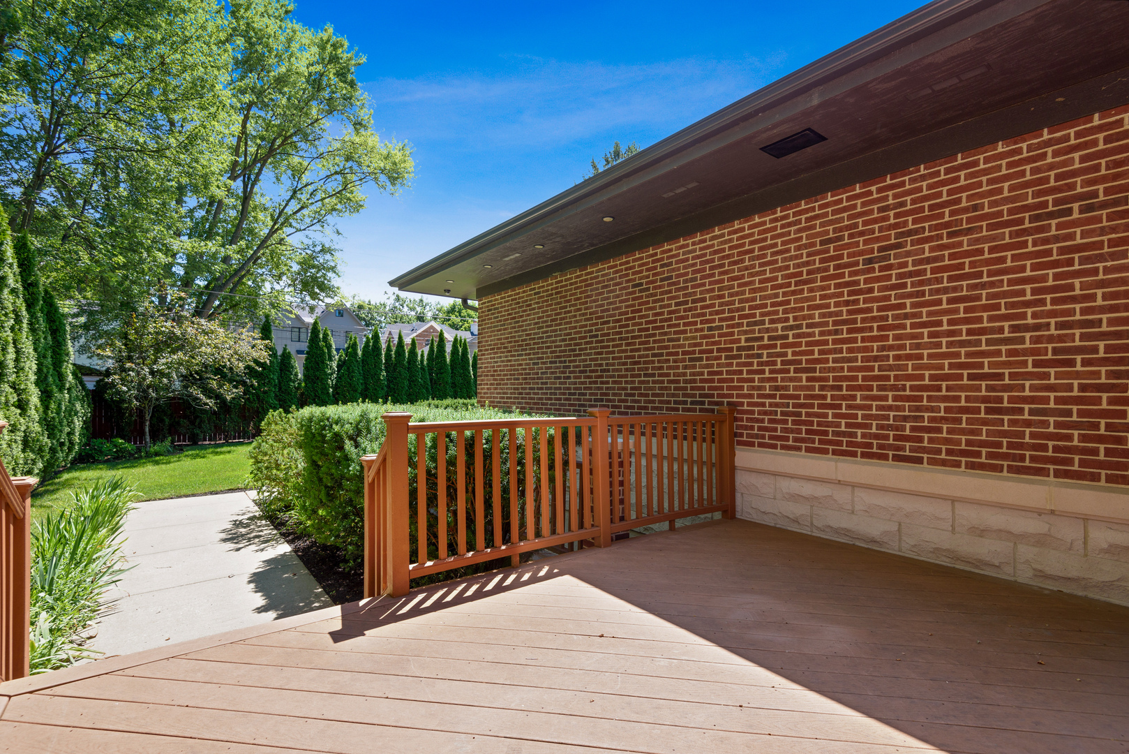 2015 Lake Avenue Wilmette, IL 60091 - Photo 39 of 45 a view of backyard with wooden fence