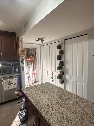 a very nice looking room with a large window