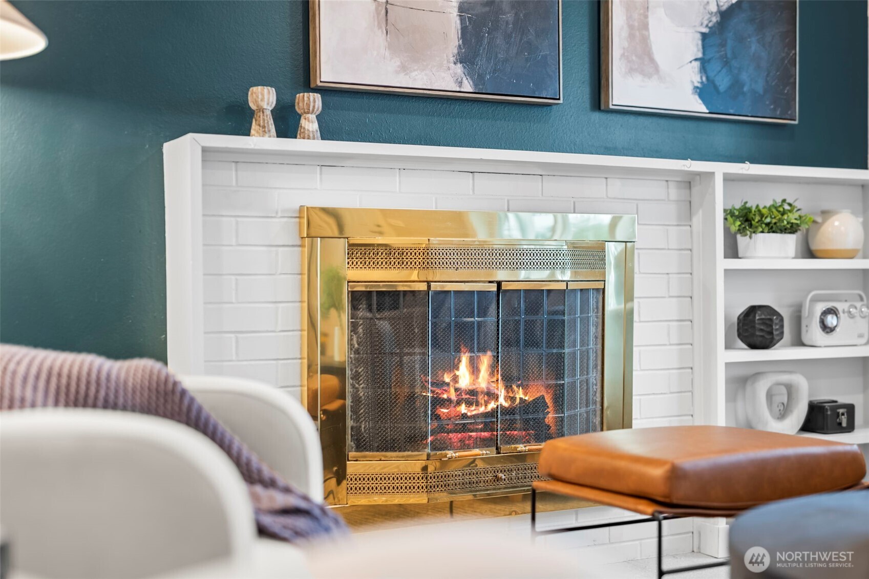 16519 116th Place Southeast Renton, WA 98058 - Photo 7 of 28 a bedroom with a bed and large window