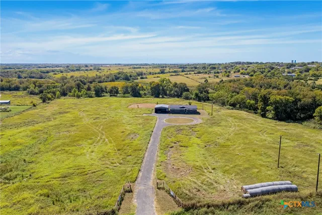 a view of swimming pool with an ocean view