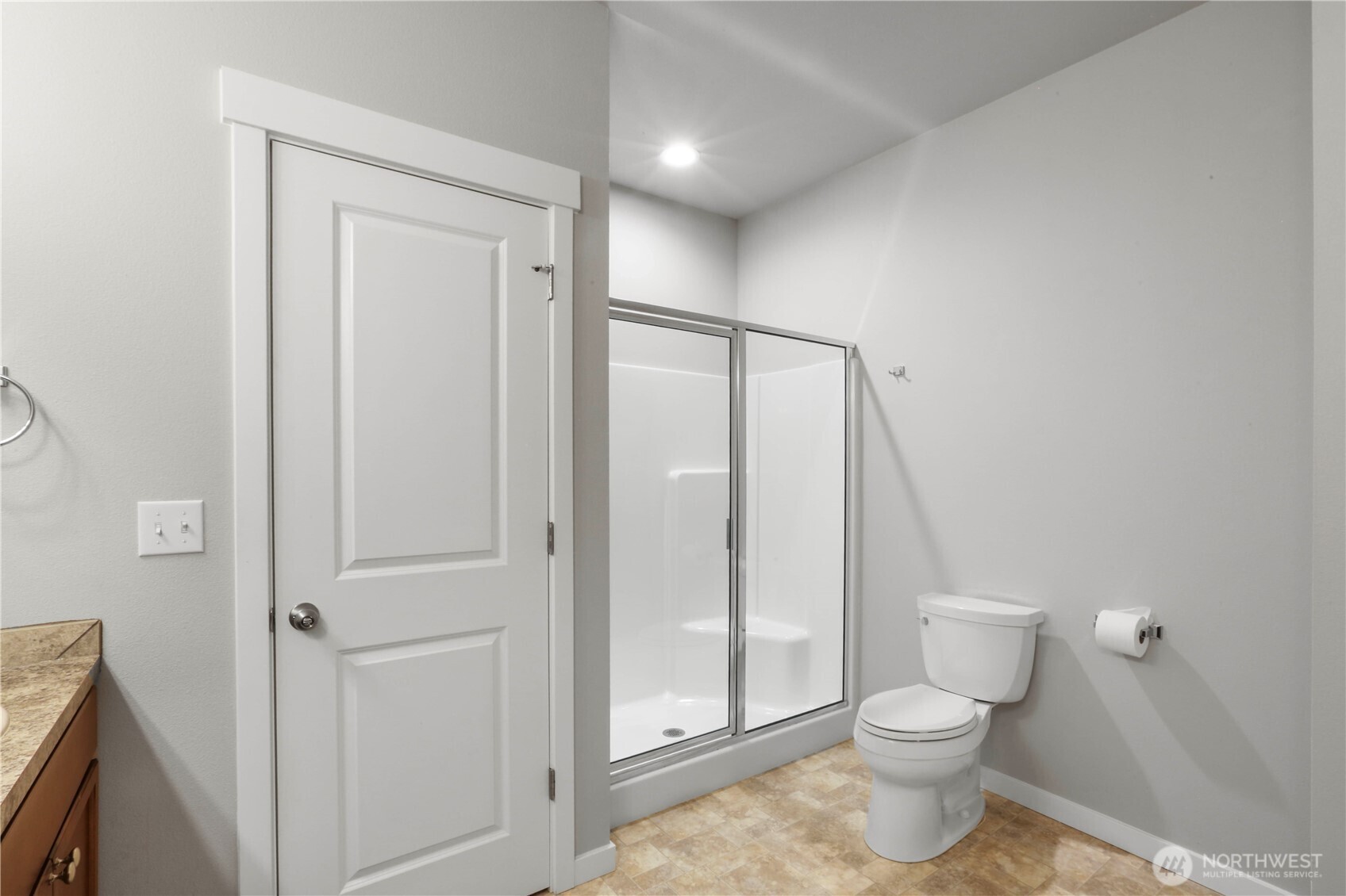 4192 McLaughlin Road Mount Vernon, WA 98273 - Photo 33 of 40 a white toilet sitting next to a bathroom sink