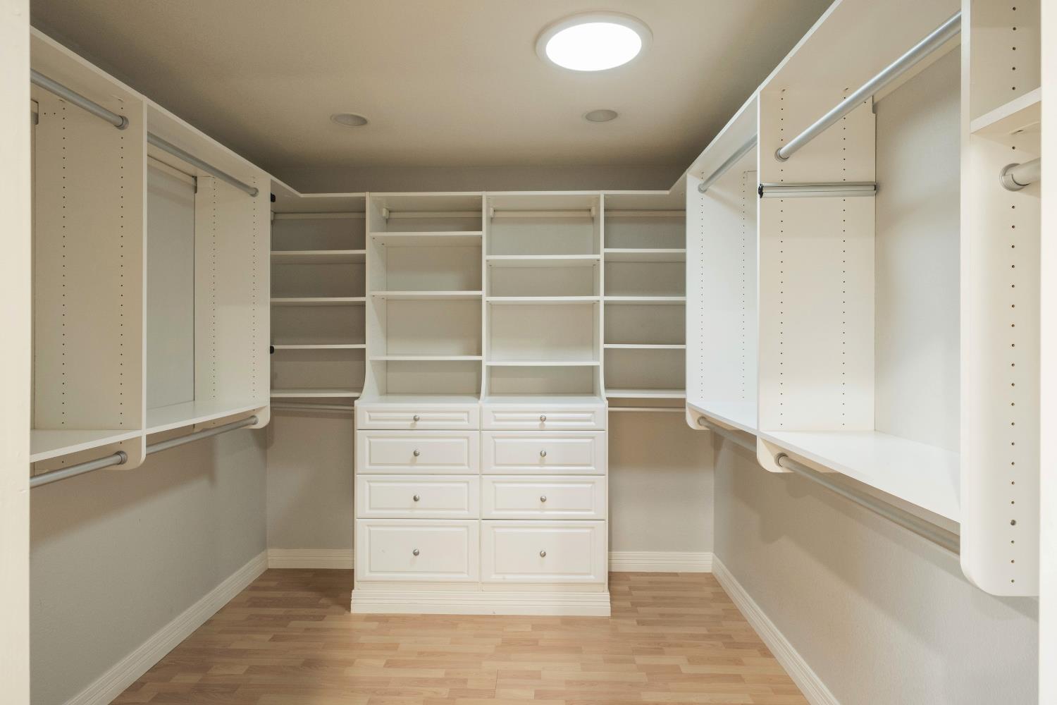19282 East South Avenue Reedley, CA 93654 - Photo 24 of 33 a view of an empty walk in closet