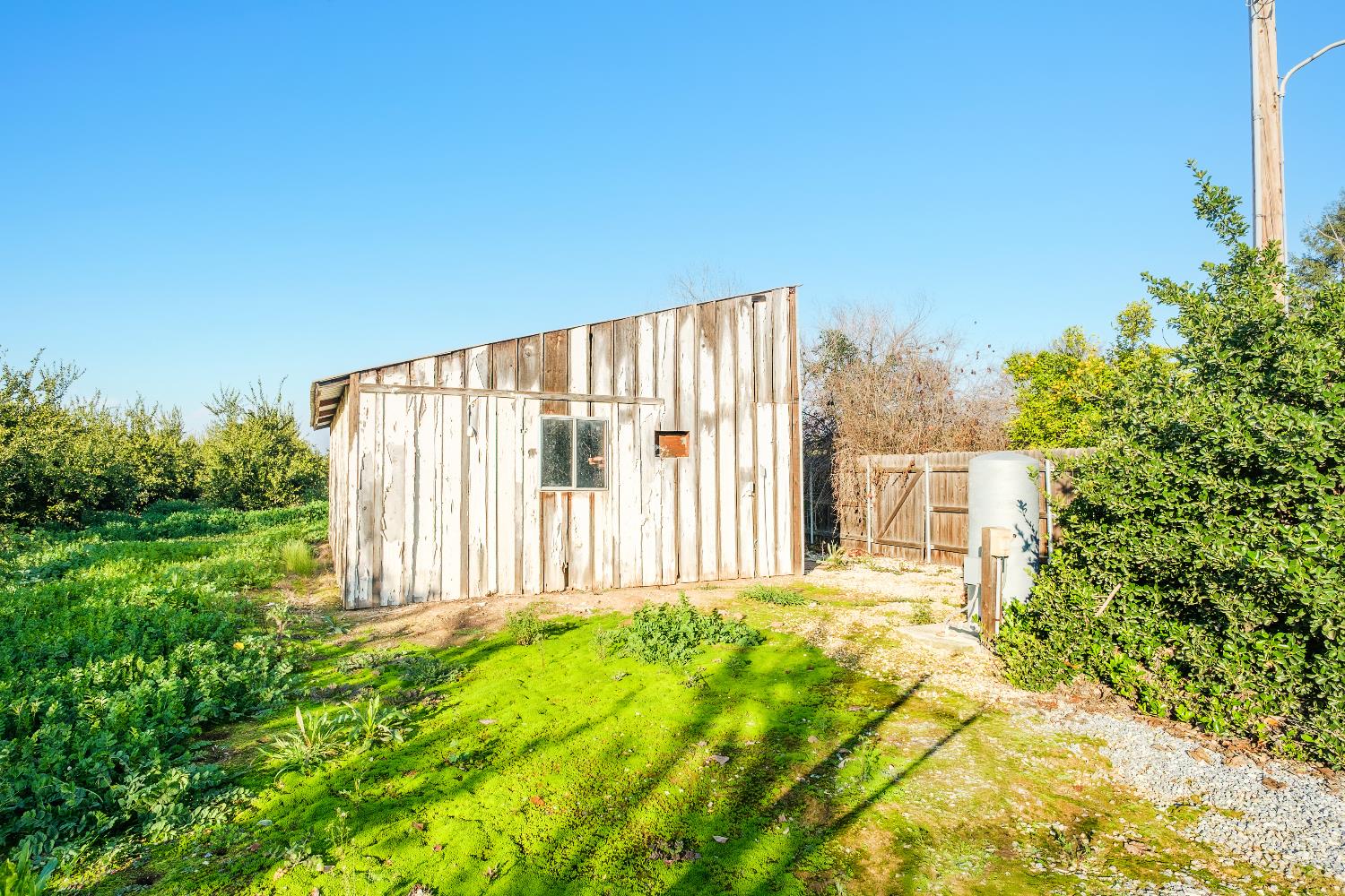 19282 East South Avenue Reedley, CA 93654 - Photo 33 of 33 a view of a backyard with garden