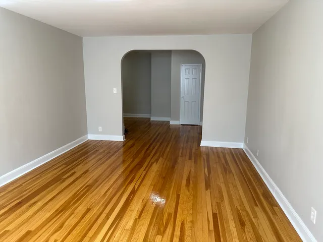 a view of wooden floor in a room