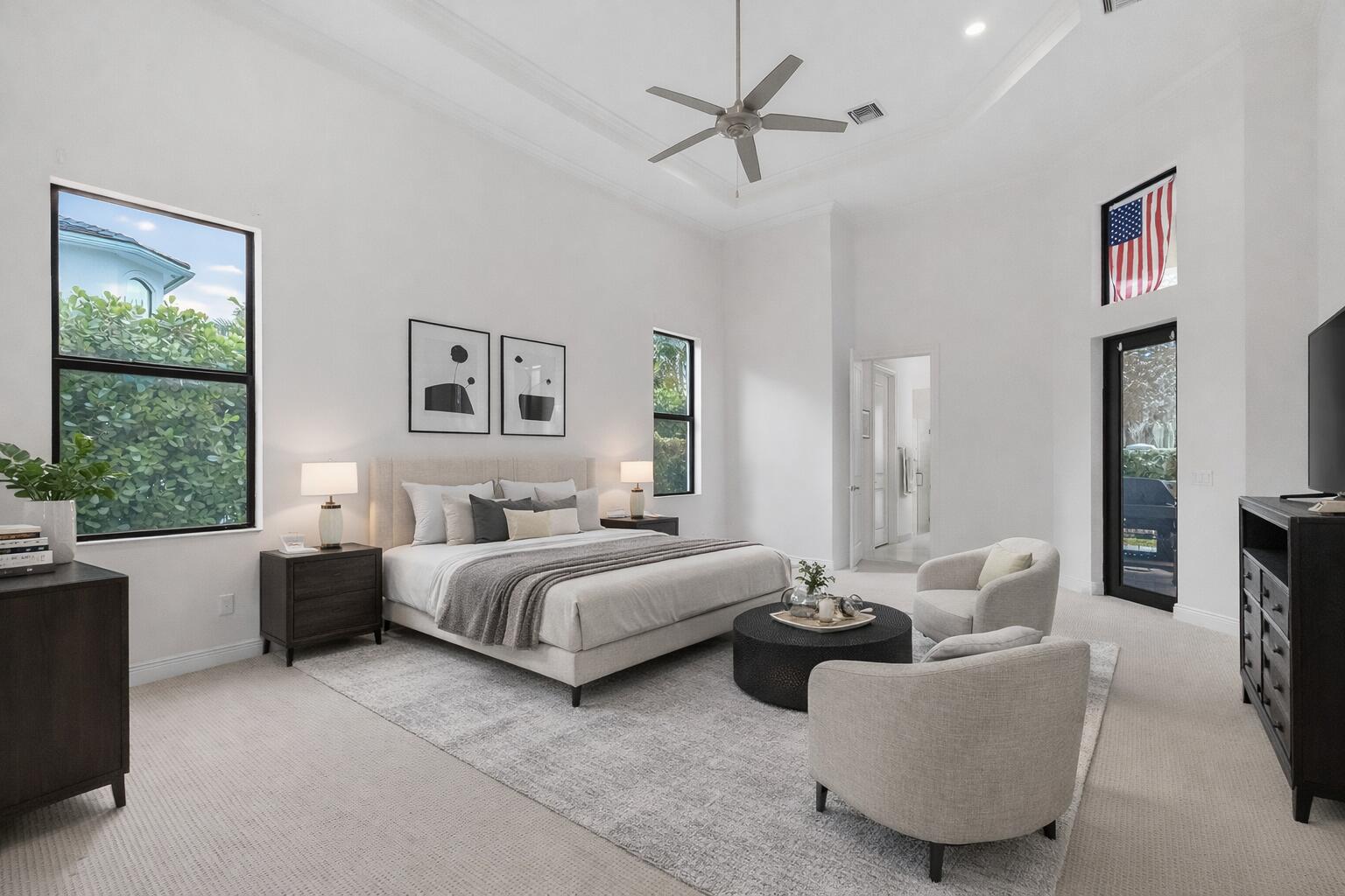 6980 Northwest 28th Avenue Boca Raton, FL 33496 - Photo 8 of 70 Modern and serene primary bedroom