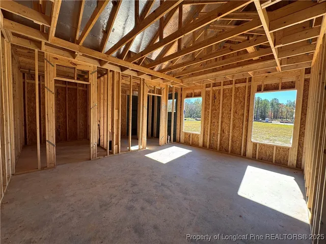 a view of a room with an entryway