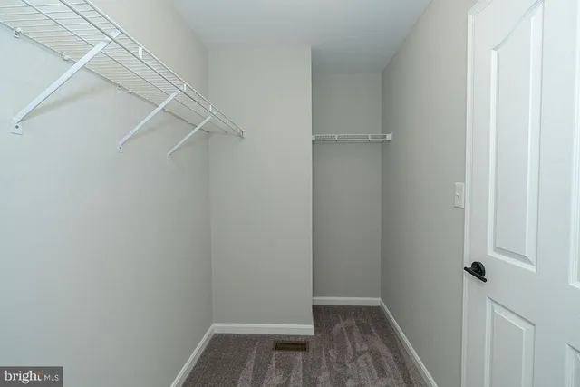 a view of walk in closet