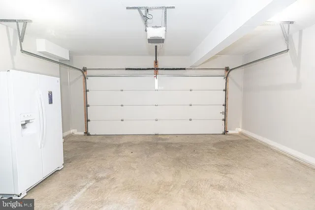 a view of a closet area