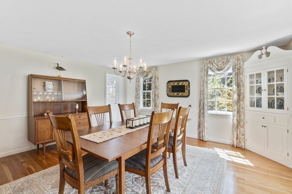 38 Crestwood Road Marblehead, MA 01945 - Photo 10 of 28 a view of a dining room with furniture and window