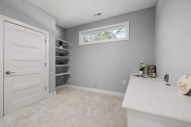 a view of workspace with furniture