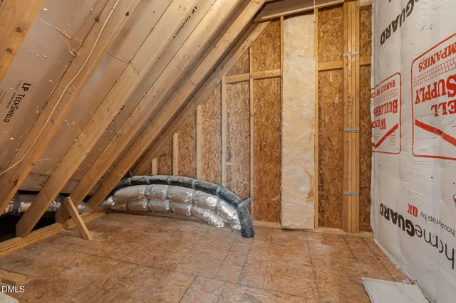 an empty room with window