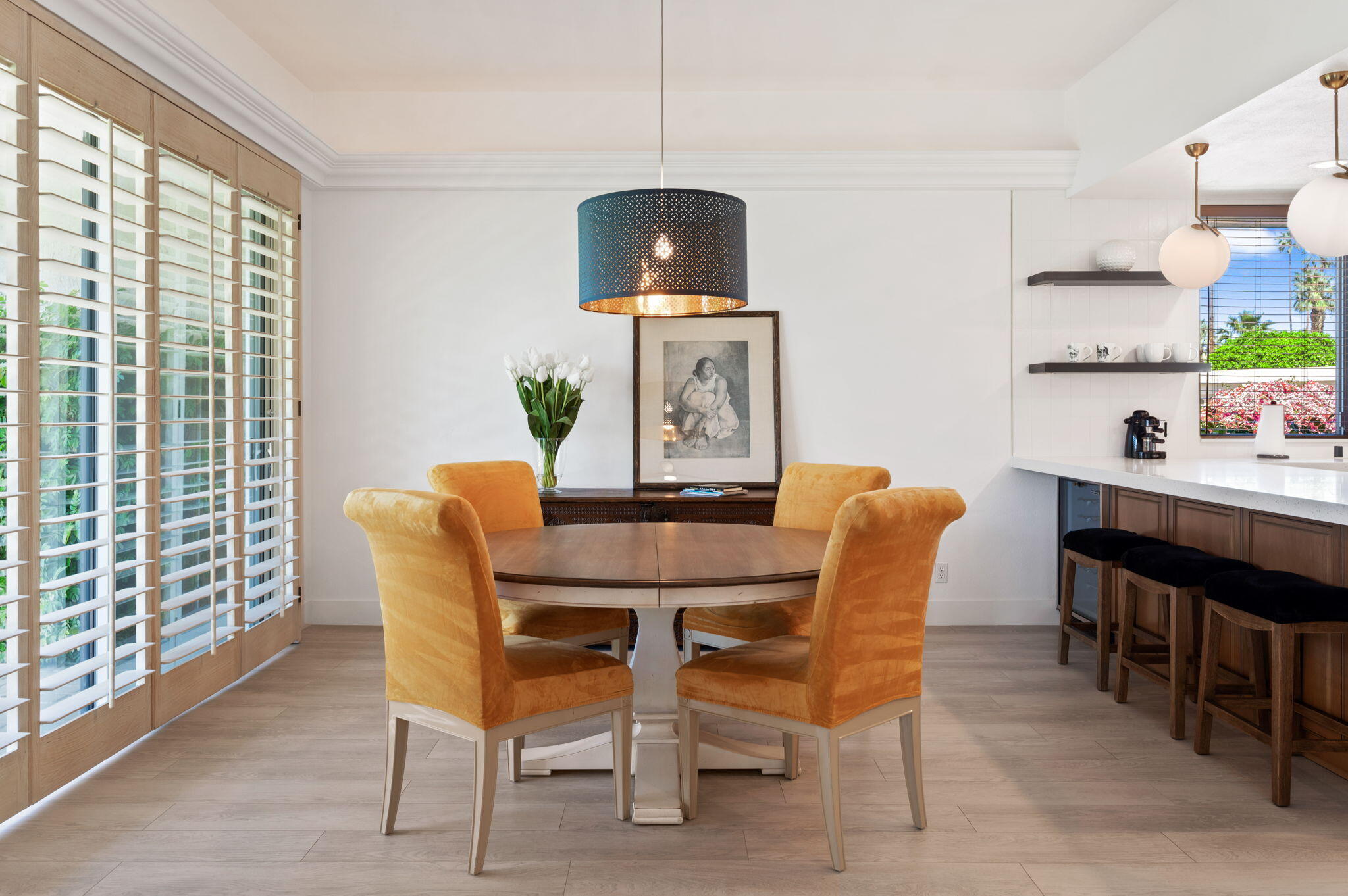 45835 Pawnee Road Indian Wells, CA 92210 - Photo 13 of 46 a dining room with furniture and window
