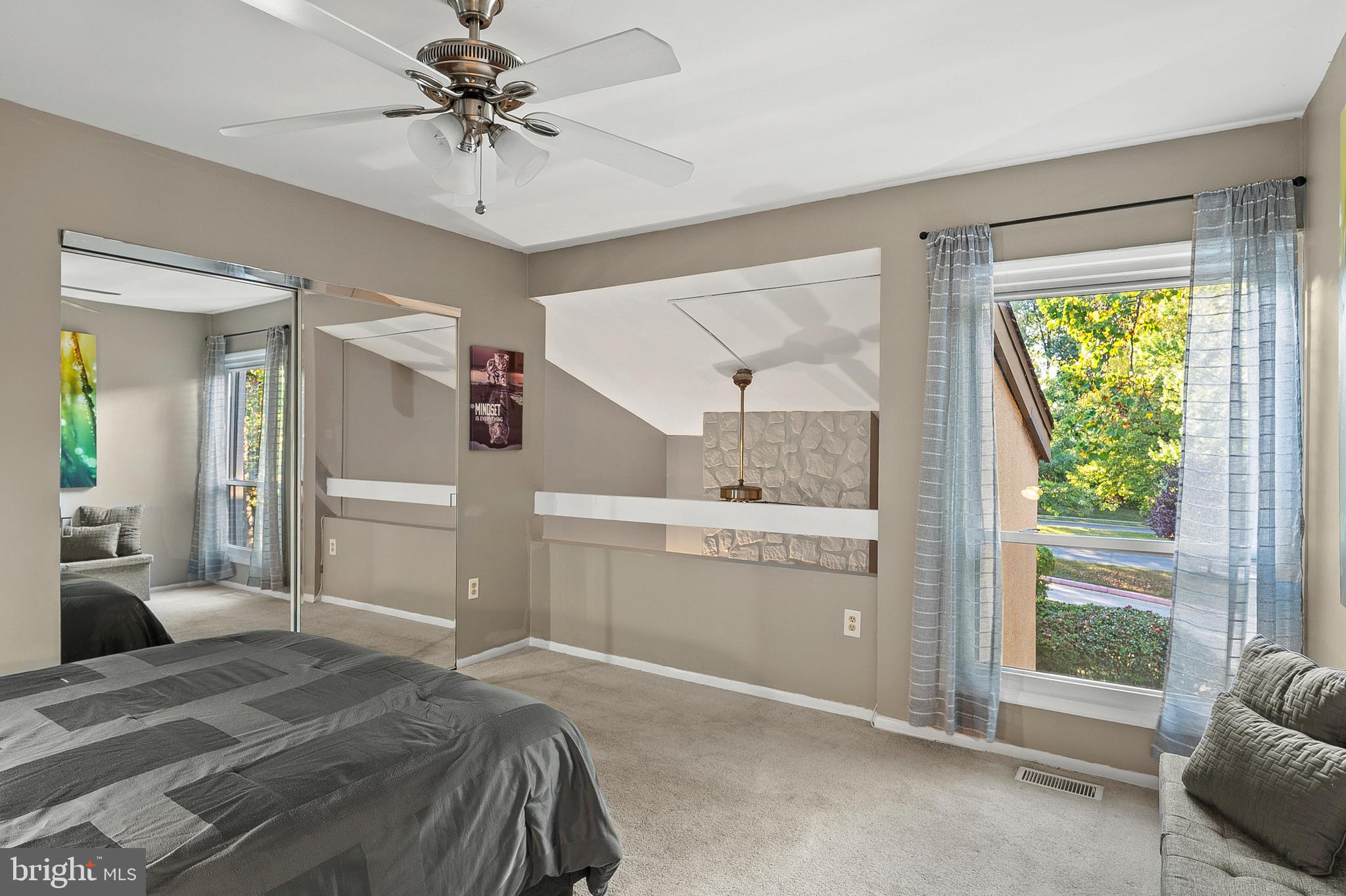 11238 Crystal Run, Unit A Columbia, MD 21044 - Photo 14 of 33 Primary Bedroom w/ loft overlook