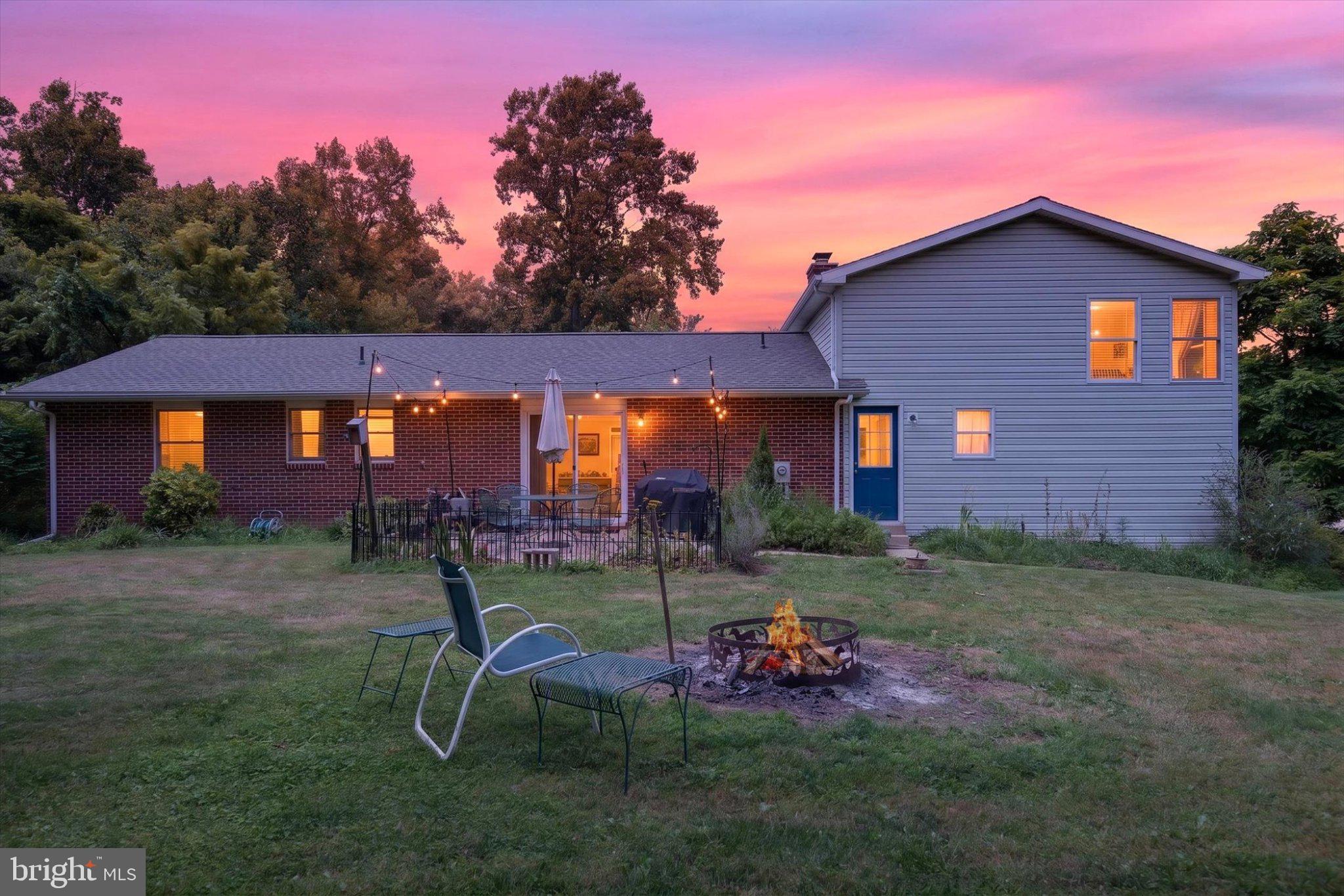 1147 Pinetown Road Lewisberry, PA 17339 - Photo 50 of 55 Charming home under a vibrant sunset.