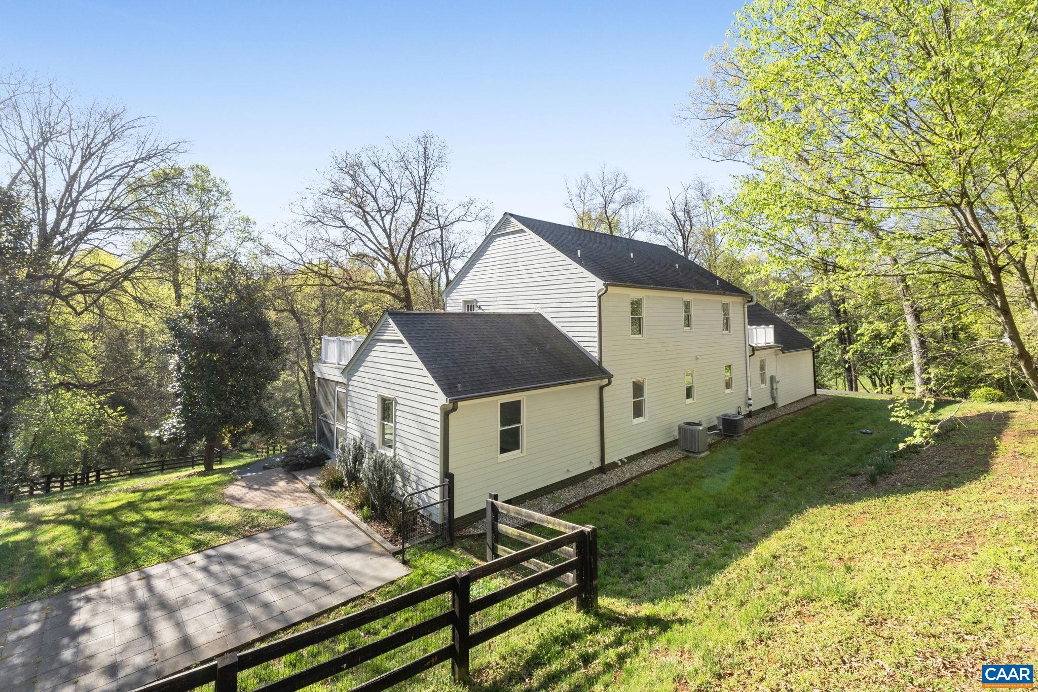 4053 Free Union Road Charlottesville, VA 22901 - Photo 54 of 67 a front view of a house with garden