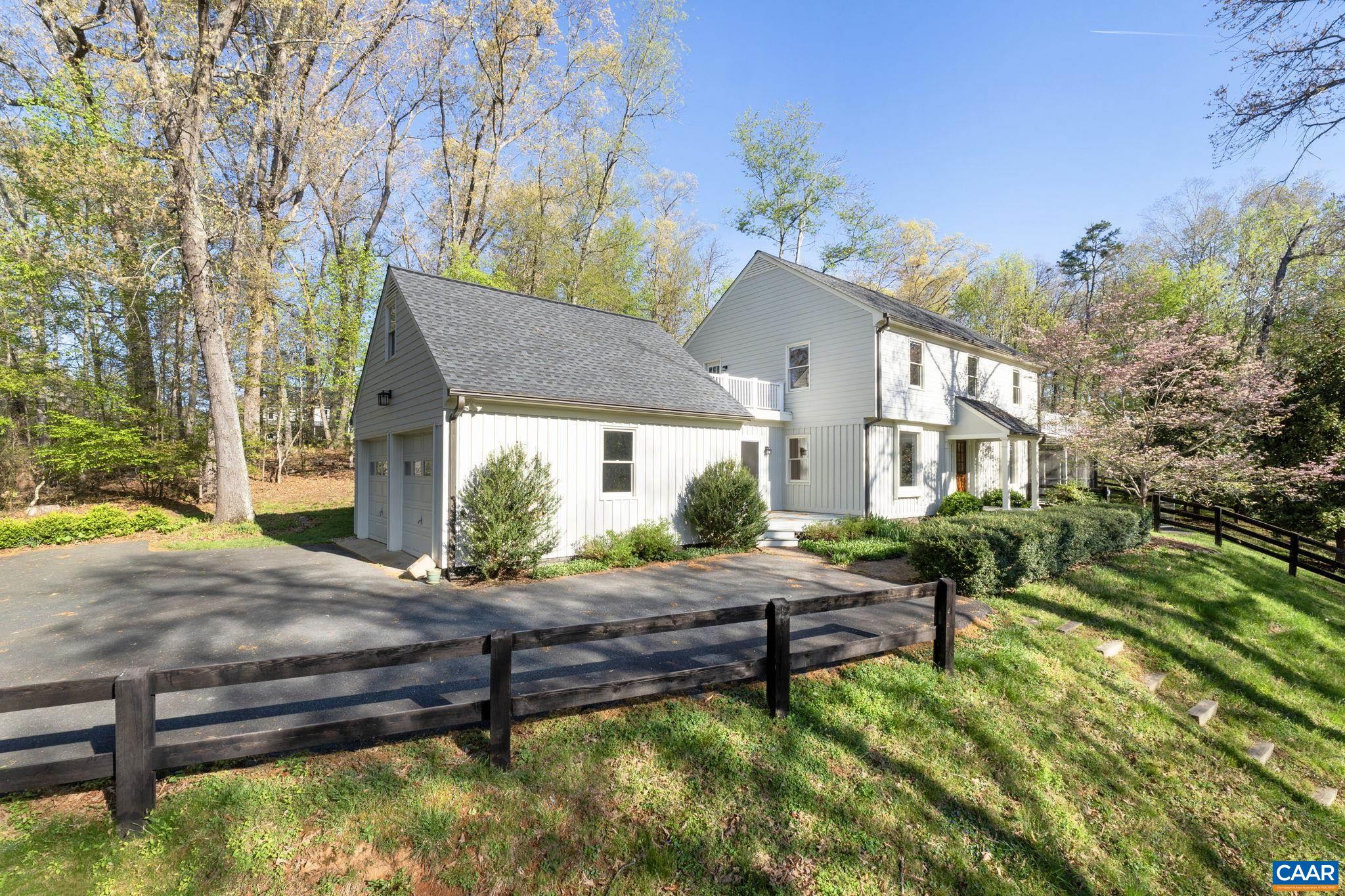 4053 Free Union Road Charlottesville, VA 22901 - Photo 63 of 67 a house view with a sitting space and garden