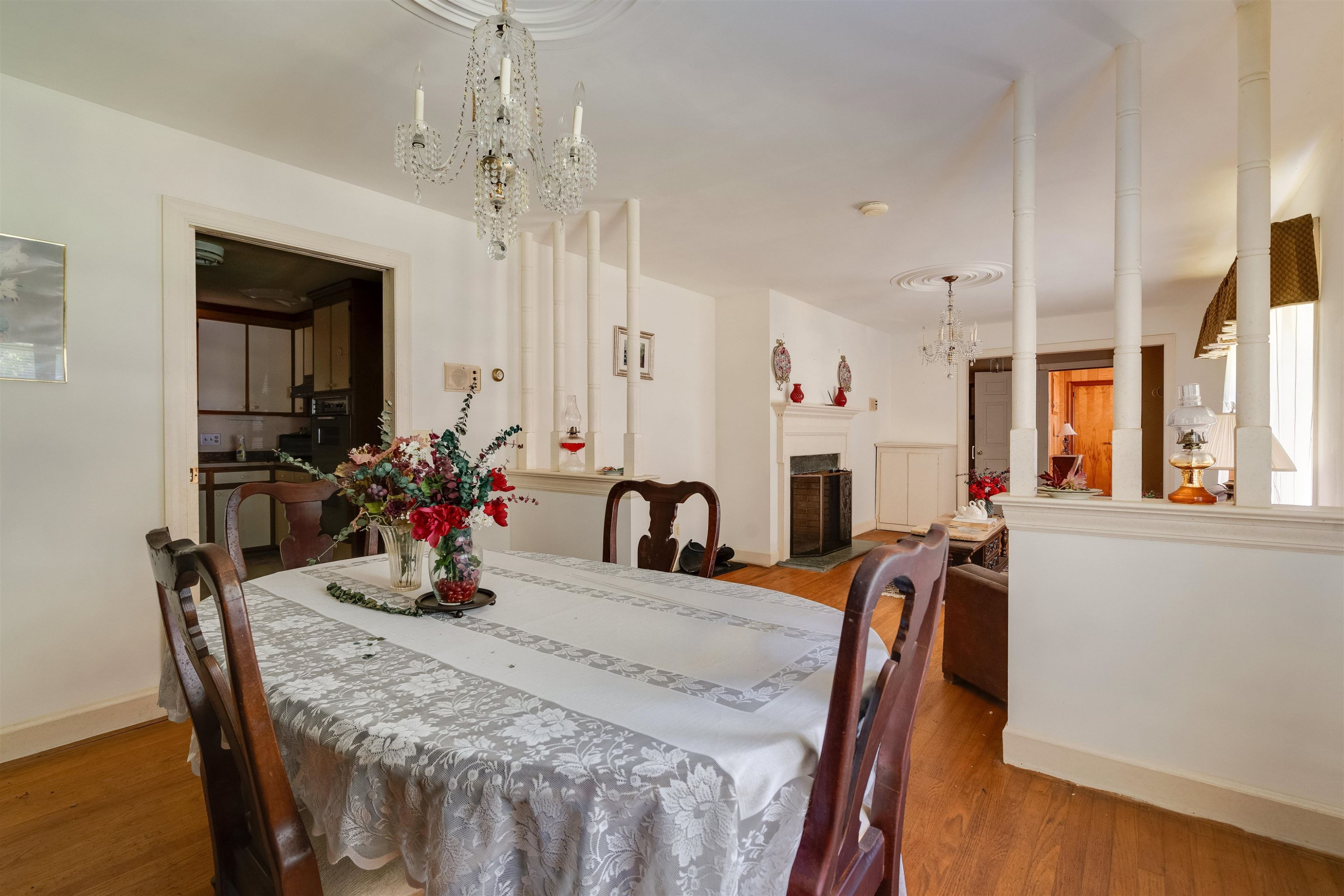 7676 Webbs Mill Road Spring Hope, NC 27882 - Photo 6 of 10 a dining room with furniture and window