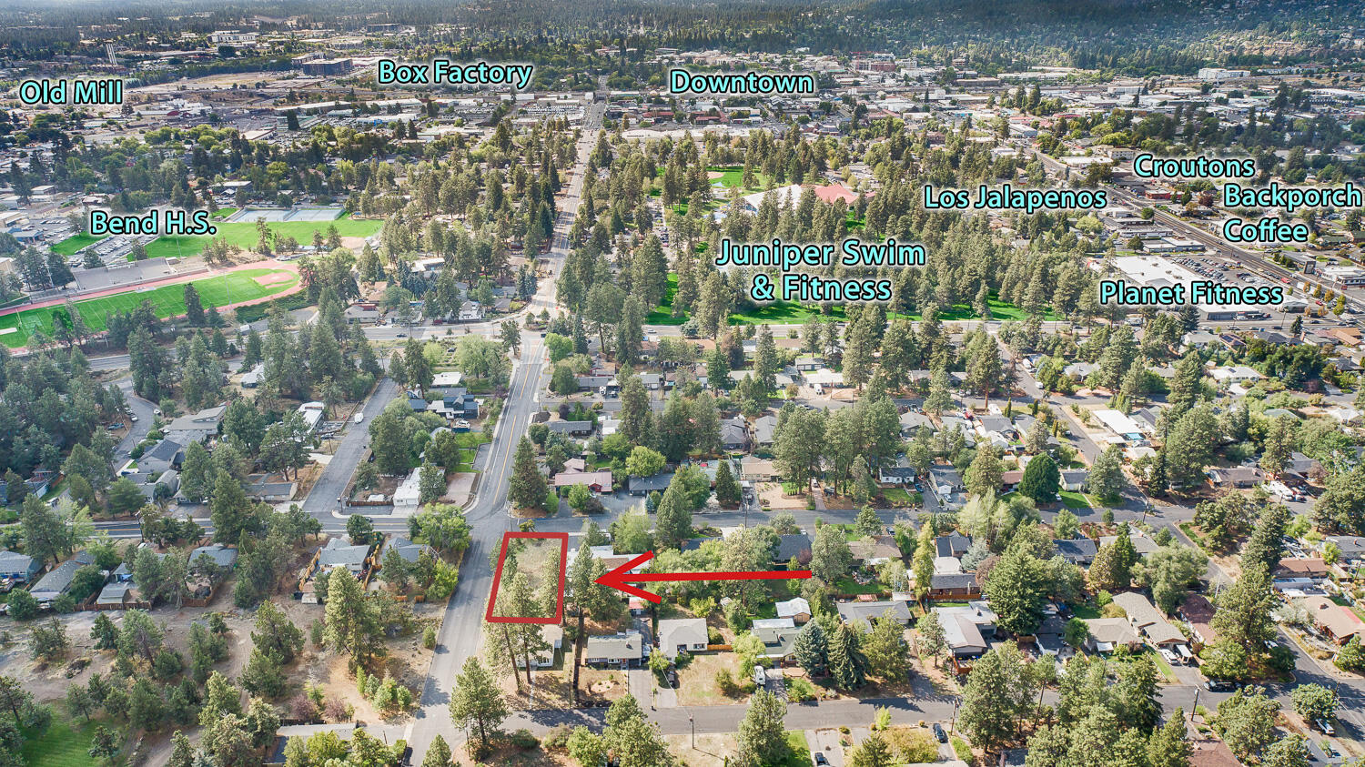 608 Northeast 10th Street Bend, OR 97701 - Photo 10 of 17 a view of a city
