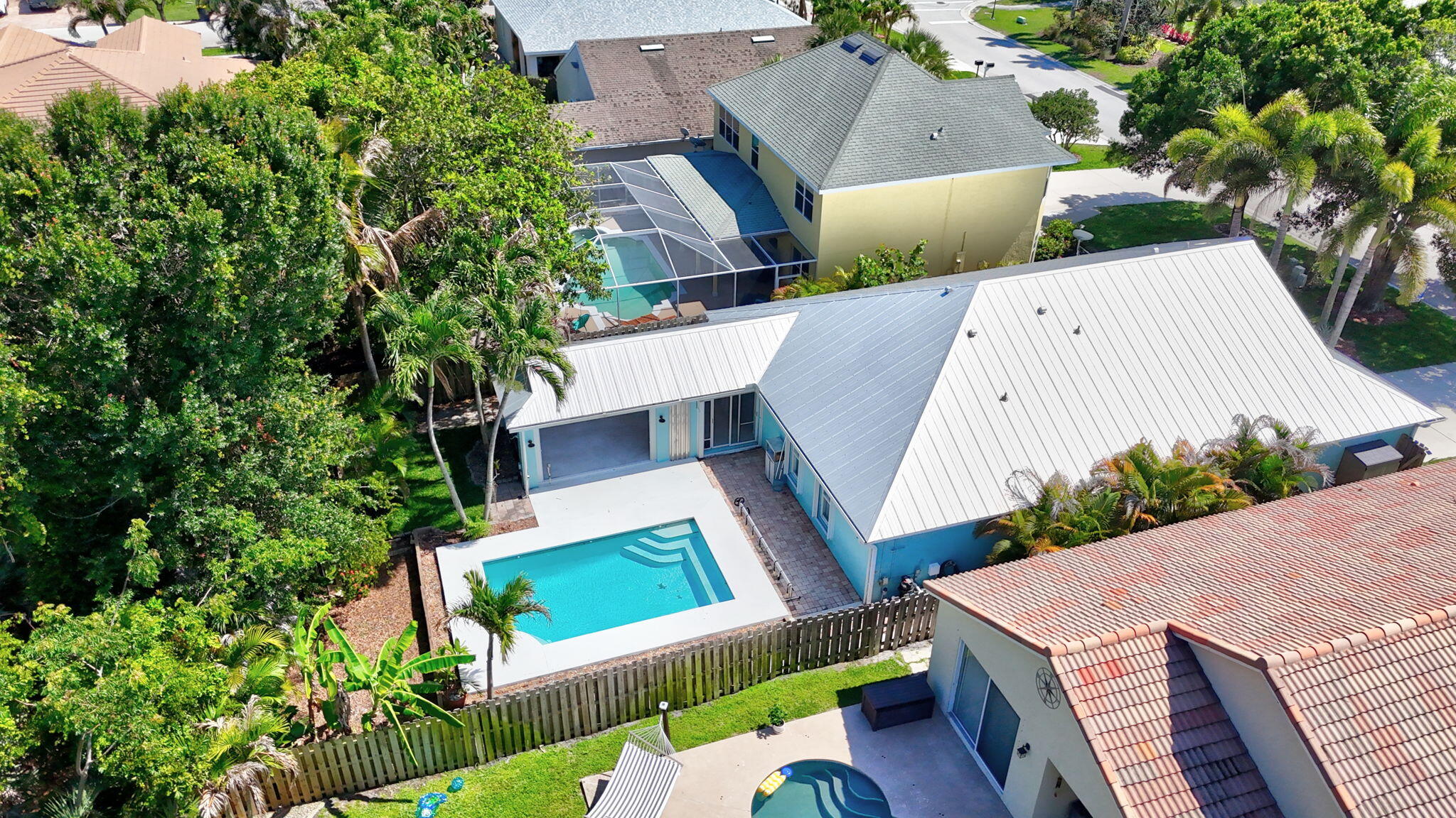 1959 Northwest Marsh Rabbit Lane Jensen Beach, FL 34957 - Photo 45 of 46 Drone View