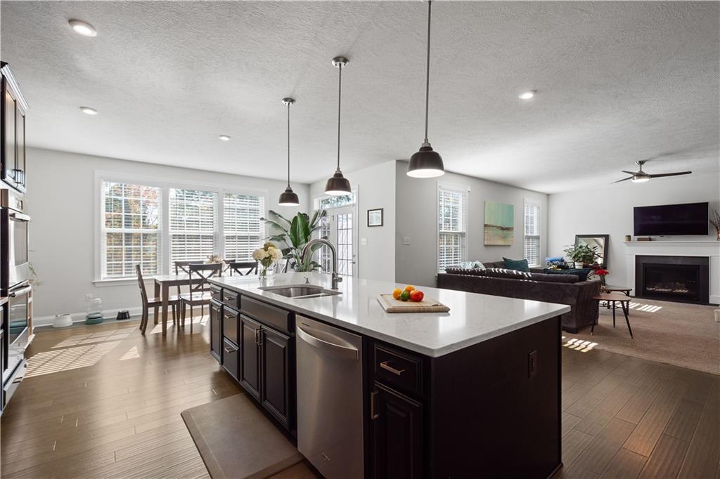 217 Sonni Lane McKees Rocks, PA 15136 - Photo 15 of 34 a kitchen with lots of counter top space and dining table