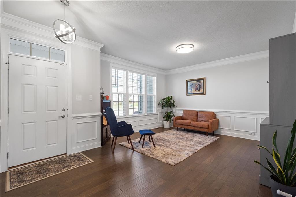 217 Sonni Lane McKees Rocks, PA 15136 - Photo 9 of 34 a living room with furniture and wooden floor