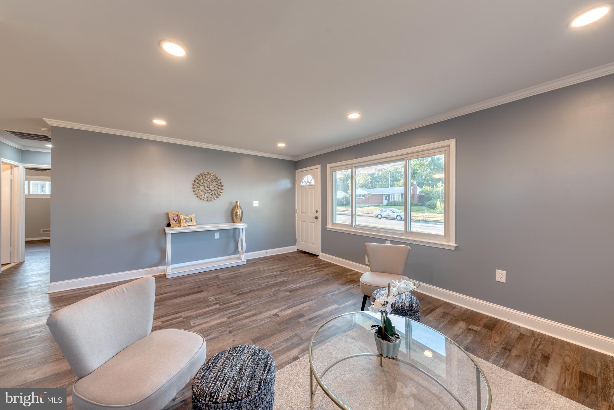 8722 Roper Road Baltimore, MD 21234 - Photo 3 of 23 Recessed lights and new flooring throughout!