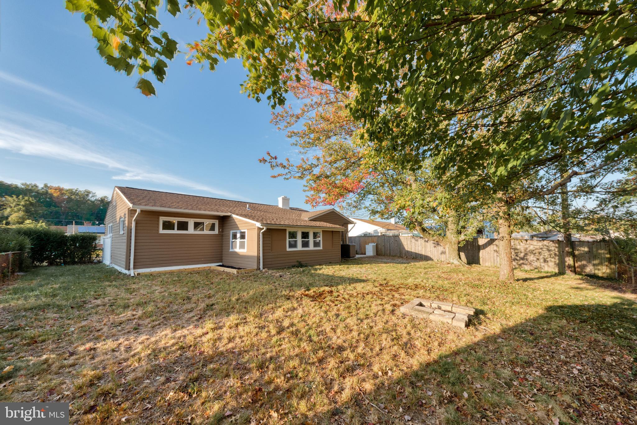 8722 Roper Road Baltimore, MD 21234 - Photo 23 of 23 Large rear yard that is fenced