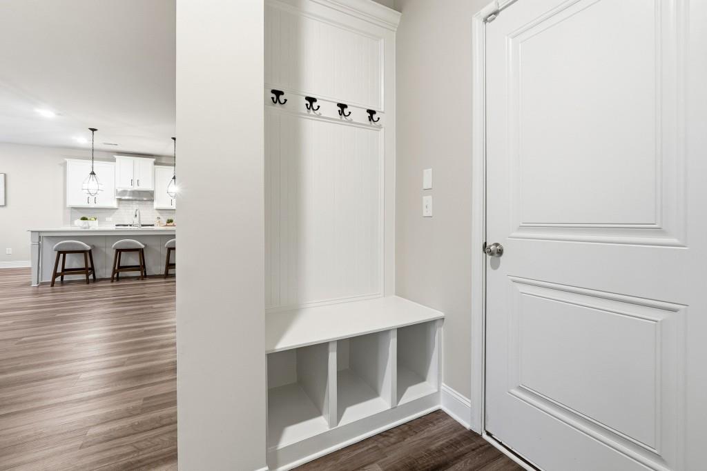 1849 Hanwoo Lane Powder Springs, GA 30127 - Photo 18 of 47 a view of a kitchen from the hallway