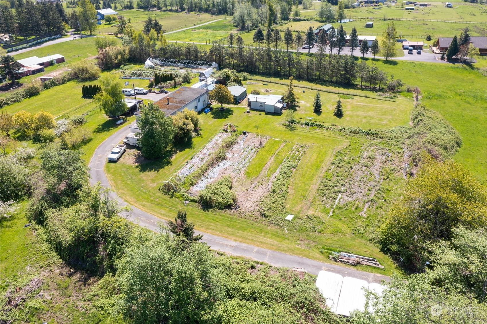 7150 Telstar Road Ferndale, WA 98248 - Photo 10 of 15 an aerial view of residential houses with outdoor space