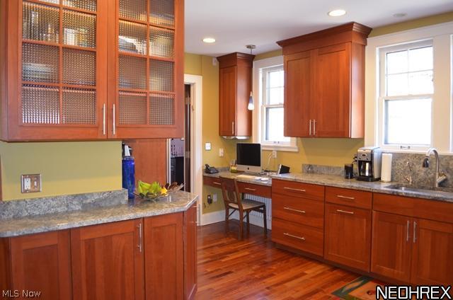 2945 Eaton Road Shaker Heights, OH 44122 - Photo 8 of 25 Desk area and large pantry with wood floor.