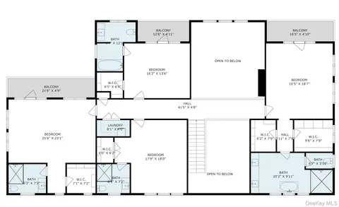 a picture of wall with racks