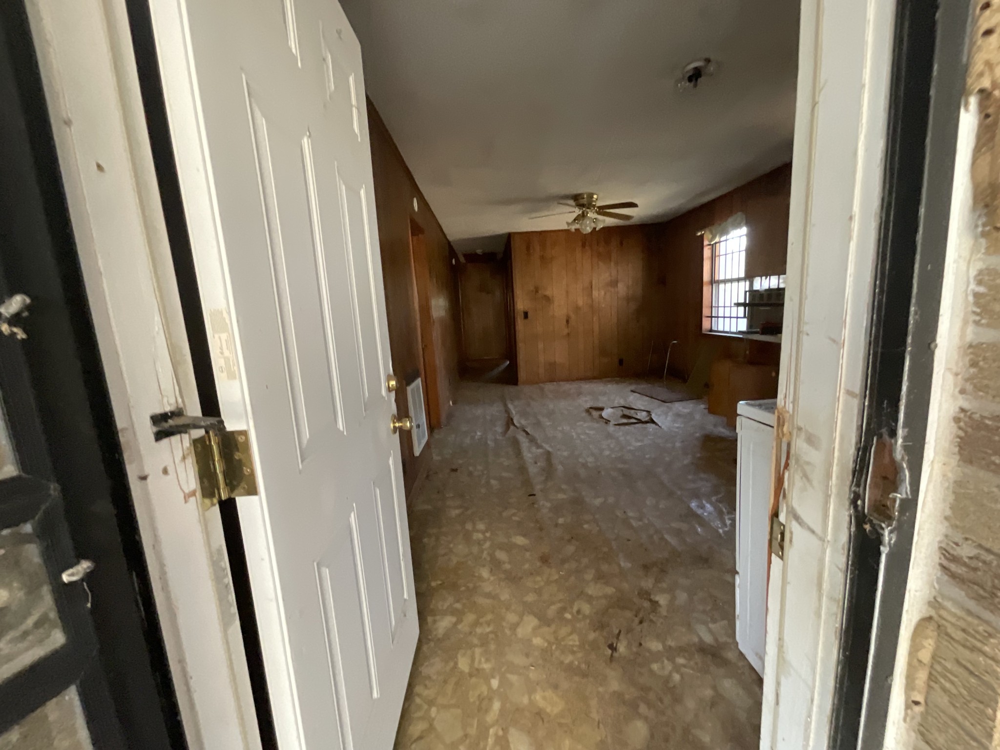 1035 Rube Scott Road Grand Junction, TN 38039 - Photo 9 of 22 a view of a hallway with wooden floor and stairs