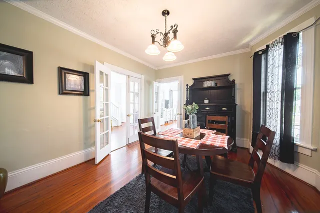 a room with furniture and window