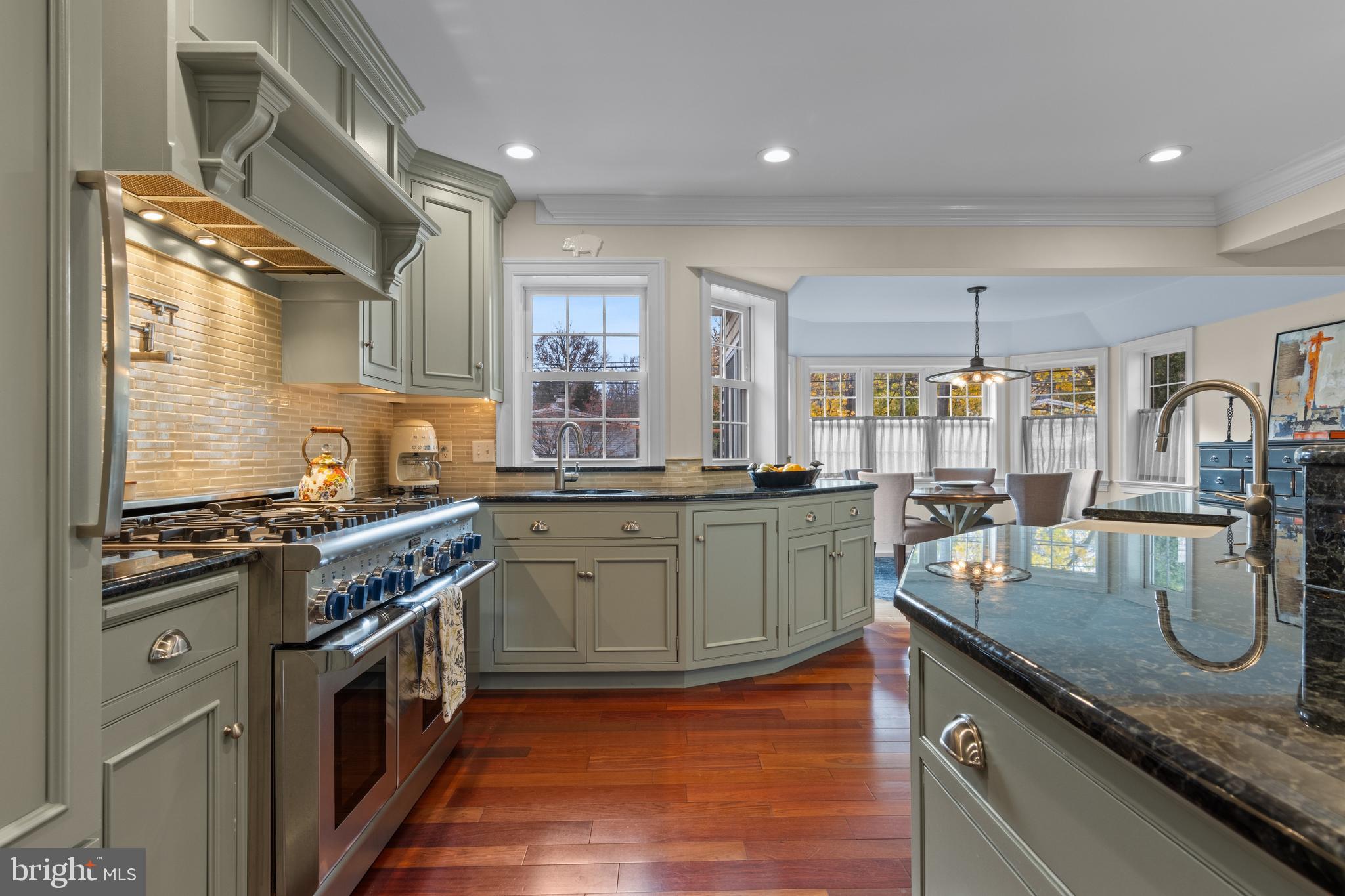 330 Dudley Avenue Narberth, PA 19072 - Photo 5 of 21 a kitchen with sink stove and cabinets
