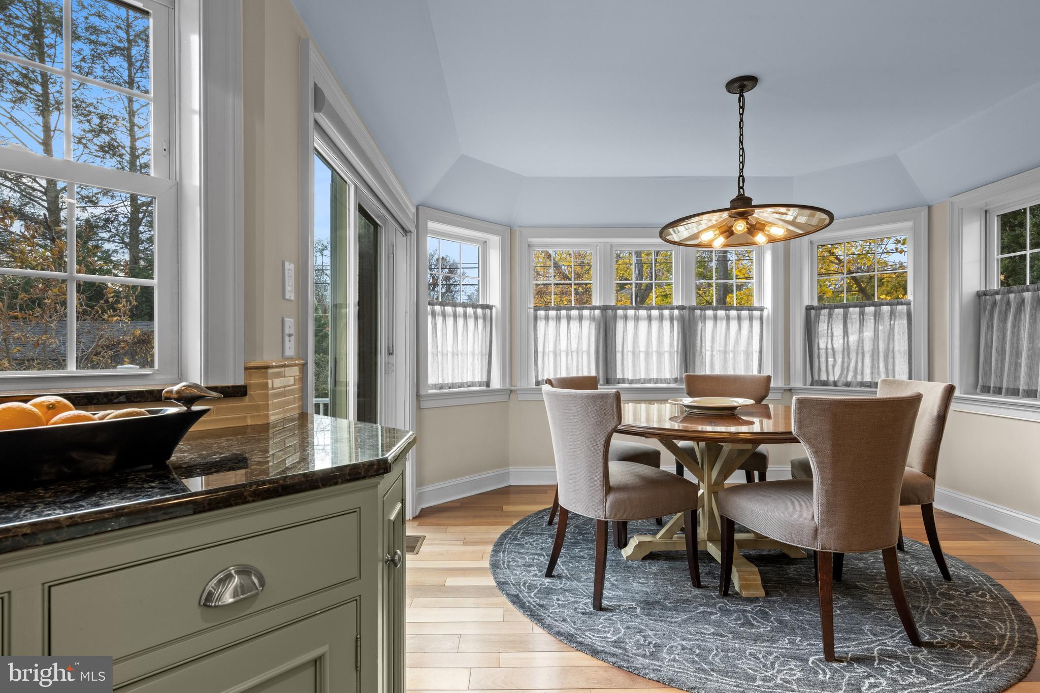 330 Dudley Avenue Narberth, PA 19072 - Photo 7 of 21 a view of a dining room with furniture window and outside view